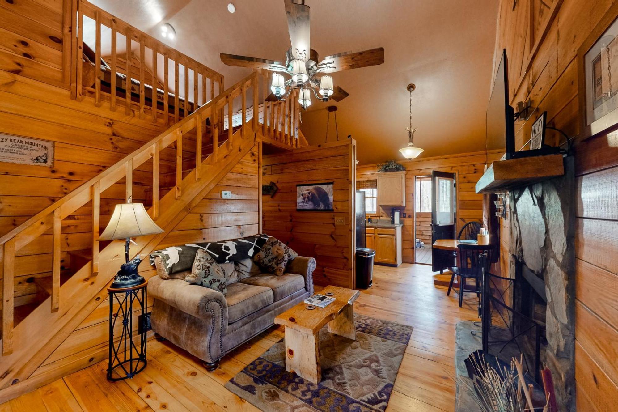 Lazy Bear Cabin Sautee Nacoochee Esterno foto