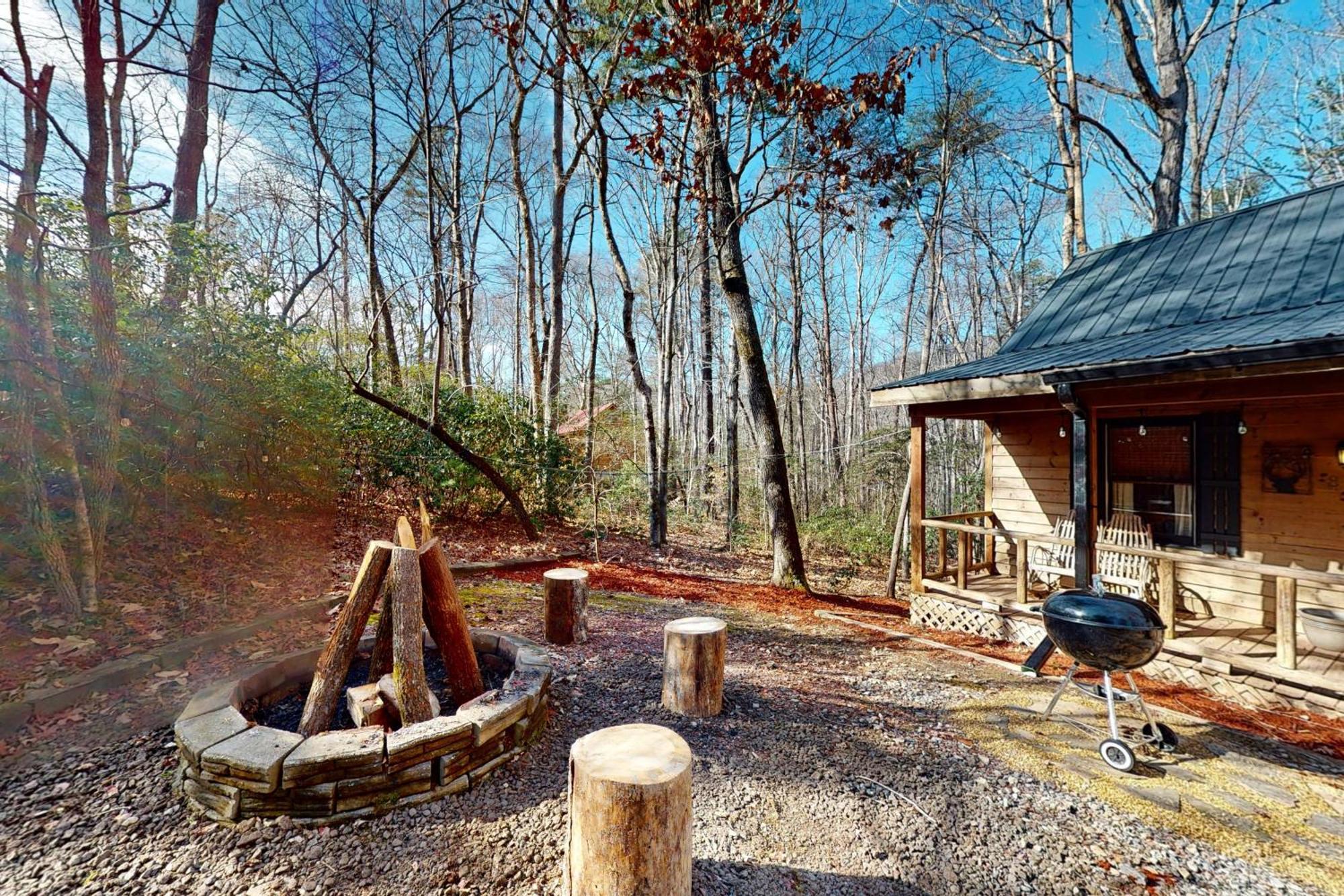 Lazy Bear Cabin Sautee Nacoochee Esterno foto